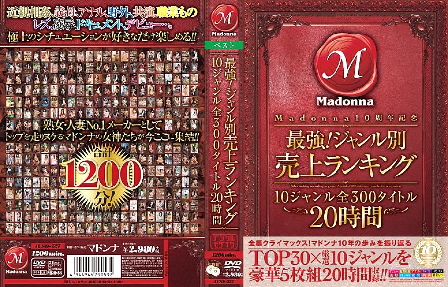 JUSD-527 Madonna 10ปี Best 300เรื่อง